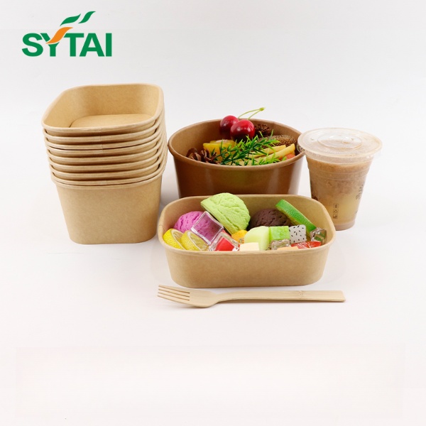 Disposable Paper Salad Containers