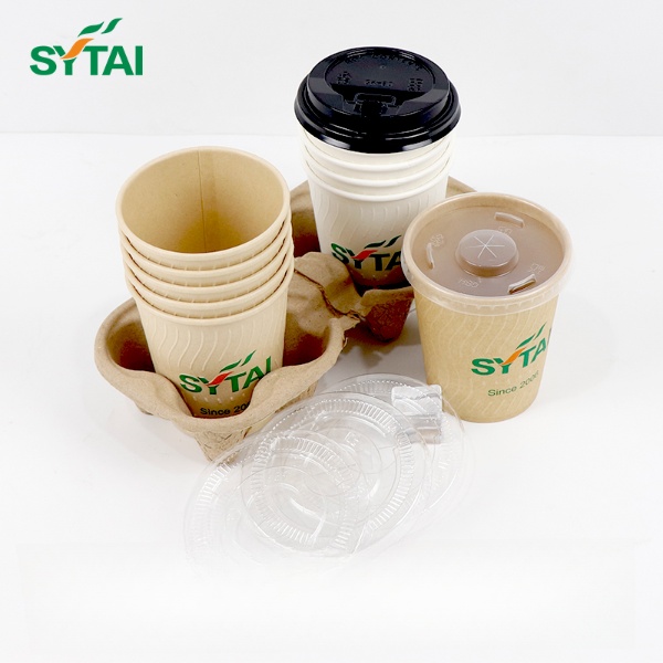 16oz Custom Embossed Double Wall Coffee Cups 
