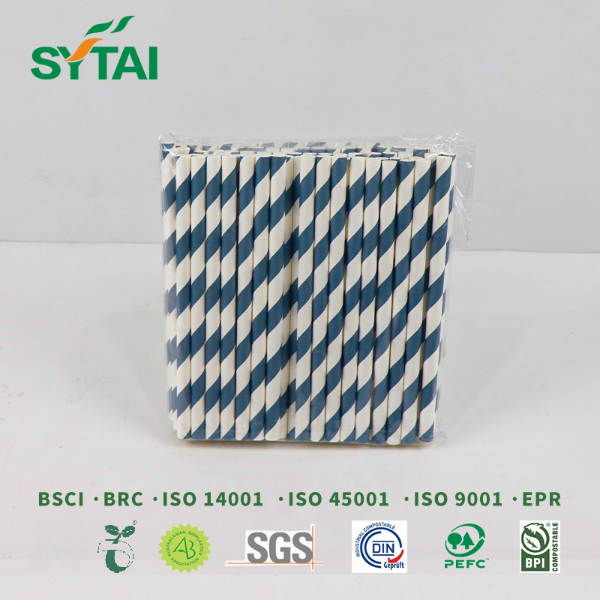 Eco-Friendly & Biodegradable Paper Drinking Straws