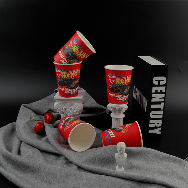 Festival Party Supplies Colorful Paper Cup – Bulk Coloured Disposable Cups for Wholesale & Events