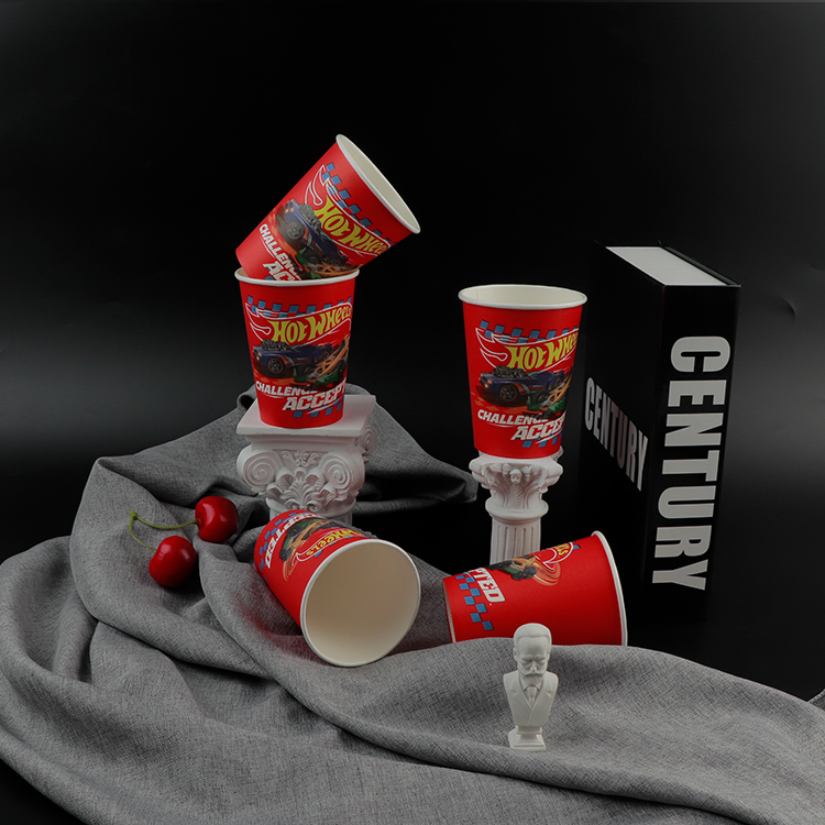 Festival Party Supplies Colorful Paper Cup – Bulk Coloured Disposable Cups for Wholesale & Events