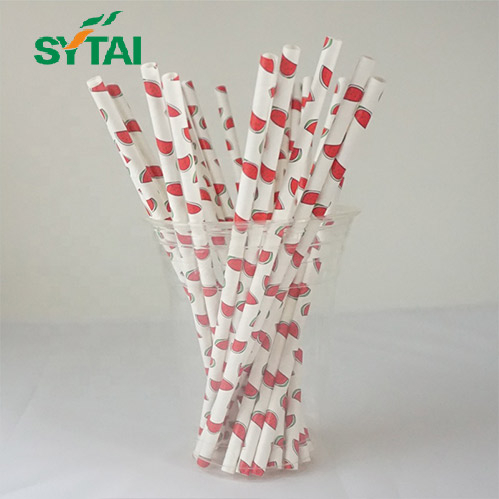 Eco-friendly Paper Straw Bulk Paper Drinking Straws