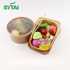 1100ml Paper Salad Bowls With Lids