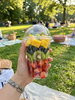 PET Plastic Cup With Dome Lid