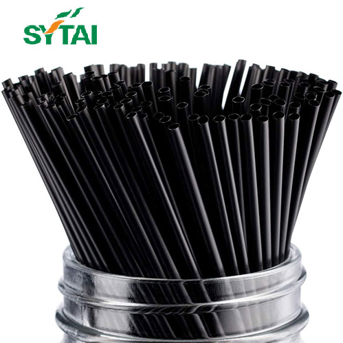 8×210mm PLA Biodegradable Plastic Straws