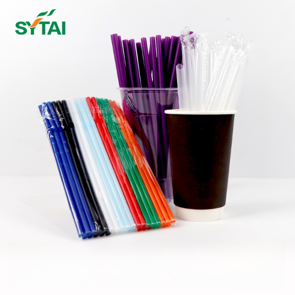 8mm PLA Compostable Bioplastic Straws 
